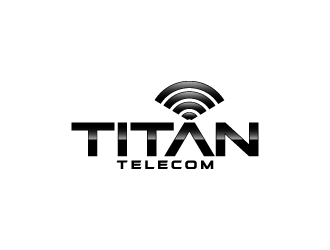 Titan Telecom logo design by denfransko