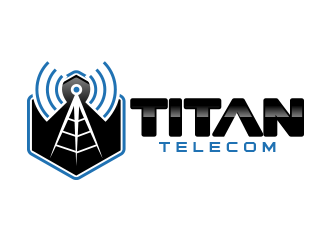 Titan Telecom logo design by BeDesign