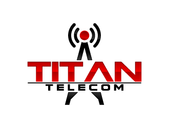 Titan Telecom logo design by fastsev
