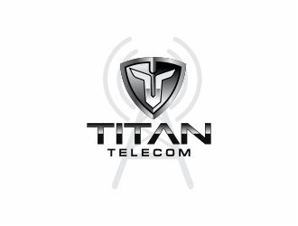 Titan Telecom logo design by 48art
