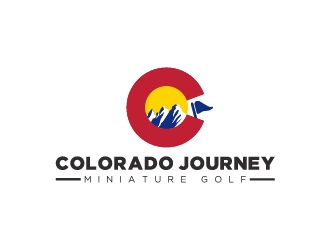 Colorado Journey Miniature Golf logo design by Rickys48H