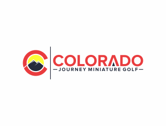 Colorado Journey Miniature Golf logo design by ubai popi