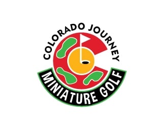 Colorado Journey Miniature Golf logo design by Foxcody