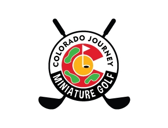 Colorado Journey Miniature Golf logo design by Foxcody