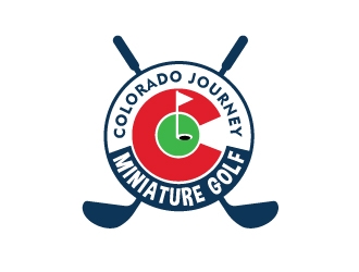 Colorado Journey Miniature Golf logo design by Foxcody