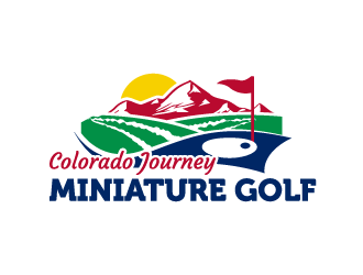 Colorado Journey Miniature Golf logo design by pencilhand