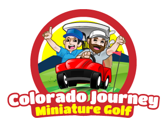 Colorado Journey Miniature Golf logo design by reight