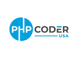 PHP Coder USA logo design by akilis13