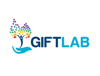 Giftlab logo design by Marianne