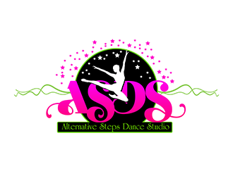 Alternative Steps Dance Studio logo design by 3Dlogos