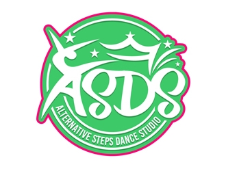 Alternative Steps Dance Studio logo design by DreamLogoDesign