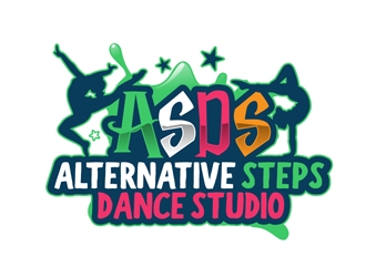 Alternative Steps Dance Studio logo design by DreamLogoDesign