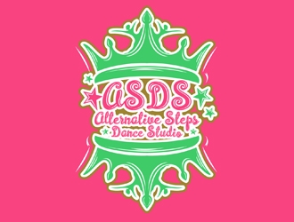 Alternative Steps Dance Studio logo design by DreamLogoDesign