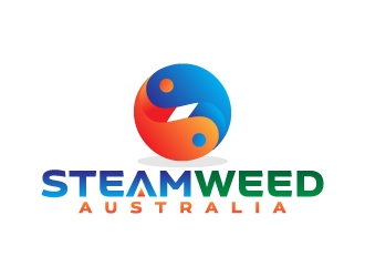 STEAMWEED AUSTRALIA logo design by jaize