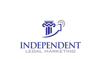 Independent Legal Marketing logo design by YONK