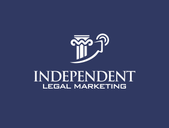 Independent Legal Marketing logo design by YONK