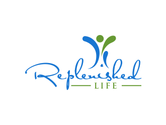 Replenished Life logo design by keylogo
