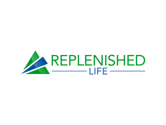 Replenished Life logo design by ingepro