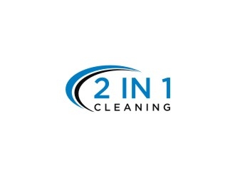 2 In 1 Cleaning  logo design by sabyan