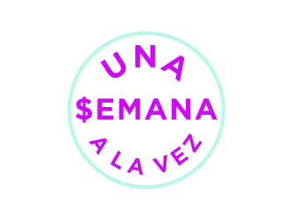 Una $emana A La vez logo design by mbamboex