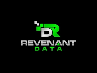 Revenant Data logo design by amar_mboiss