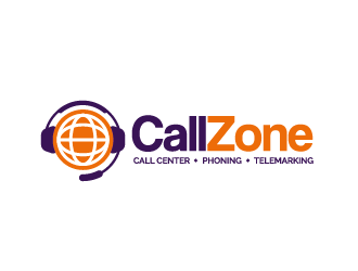 CallZone logo design by spiritz