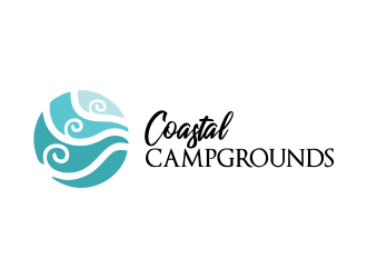 Coastal Campgrounds logo design by JessicaLopes