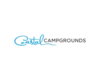 Coastal Campgrounds logo design by Foxcody