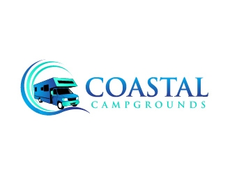 Coastal Campgrounds logo design by usef44