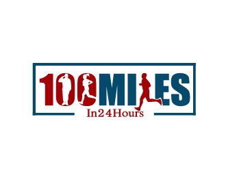 100 Miles In 24 Hours logo design by art-design