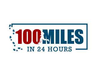 100 Miles In 24 Hours logo design by torresace