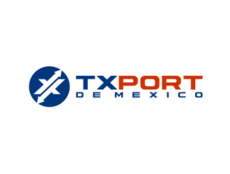 TXPORT DE MEXICO  logo design by bomie