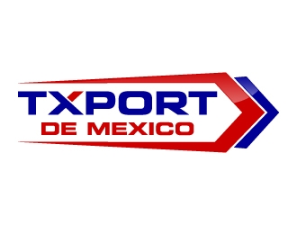 TXPORT DE MEXICO  logo design by akilis13