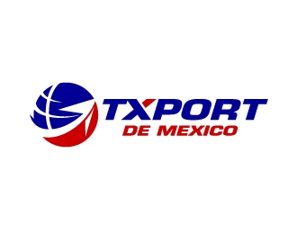 TXPORT DE MEXICO  logo design by kgcreative