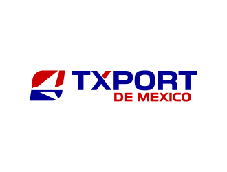 TXPORT DE MEXICO  logo design by thegoldensmaug
