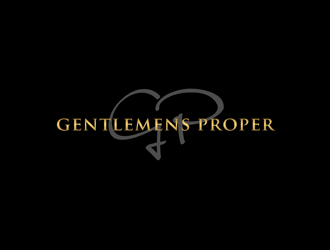 GENTLEMENS PROPER logo design by bomie