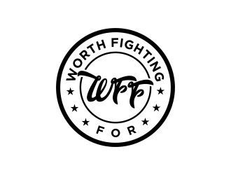 Worth Fighting For logo design by oke2angconcept