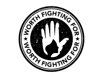 Worth Fighting For logo design by dchris