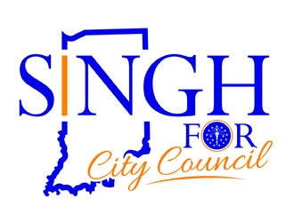 Singh for City Council logo design by MAXR