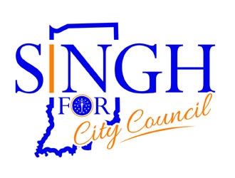 Singh for City Council logo design by MAXR