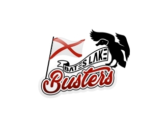 Bates Lake Busters logo design by naldart