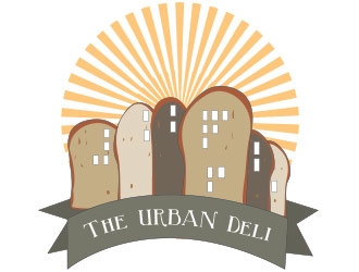 THE URBAN DELI logo design by not2shabby