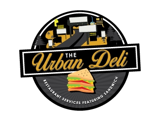 THE URBAN DELI logo design by MUSANG