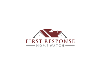 First Response Home Watch  logo design by bricton