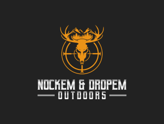 Nockem & Dropem Outdoors logo design by Editor