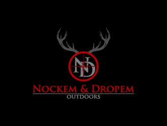 Nockem & Dropem Outdoors logo design by fastsev