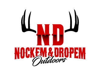 Nockem & Dropem Outdoors logo design by daywalker