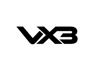 VX3 logo design by evdesign
