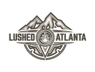 Lushed Atlanta logo design by adiputra87