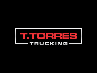T.Torres Trucking logo design by RIANW